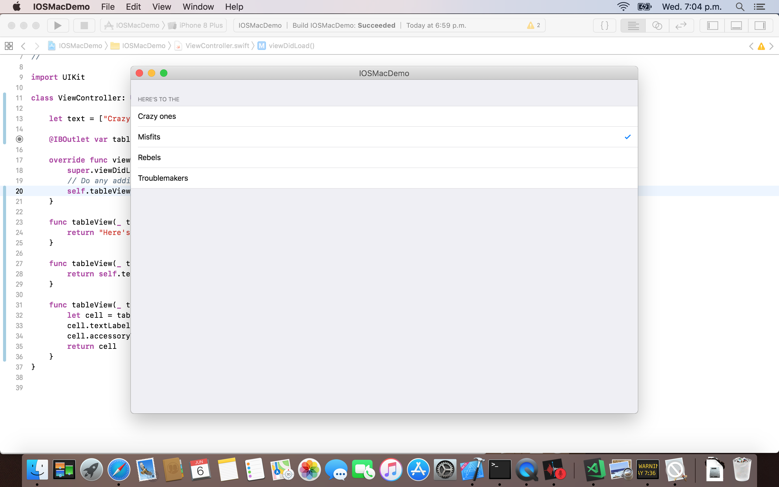 build an app on my mac for iphone